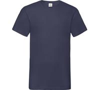Fruit of the Loom Herren Valueweight V-Neck T T-Shirt 61-066-0 navy 5XL