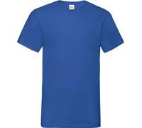 Fruit of the Loom Herren Valueweight V-Neck T T-Shirt 61-066-0 royal blue L