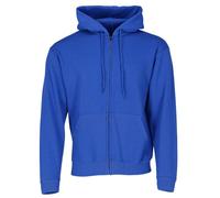 Fruit of the Loom Hooded Sweat-Jacket, Royal Blue, XL