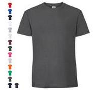 Fruit of the Loom Iconic 195 Ringspun Premium T Herren T-Shirt NEU weiß M