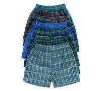 Fruit of the Loom Jungen Boxershorts mit Schottenkaro, sortiert, Gr e S, sortiert (7er-Pack)