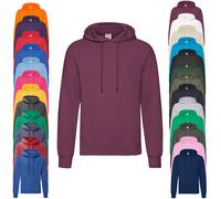 Fruit of the Loom Kapuzenpullover Dark Heather Grey XL