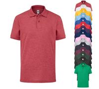 Fruit of the Loom Kinder Poloshirt Kurzarm 65/35 Navy 140