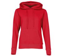 Fruit of the Loom Ladies´ Classic Hooded Sweat Damen Kapuzensweatshirt, Red, L