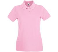 Fruit of the Loom Ladies Premium Polo | Farbe: Light PINK, Größe: XL