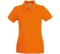 Fruit of the Loom Ladies Premium Polo | Farbe: ORANGE, Größe: L