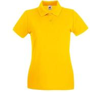 Fruit of the Loom Ladies Premium Polo | Farbe: Sunflower, Größe: M