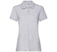 Fruit of the Loom Ladies Premium Polo Grau Ash XS