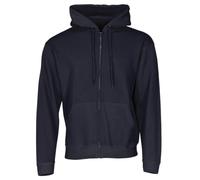 Fruit of the Loom Kapuzen-Sweatjacke Classic Leichte Zip-Front Herren Blau (Deep Navy) L