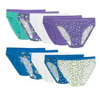 Fruit of the Loom Bikiniunterwäsche aus Baumwolle für Mädchen, Multipacks, 10 Stück - modisch Sortiert, 14
