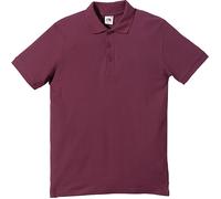 Fruit of the Loom Piqué Unisex-Poloshirt rot S