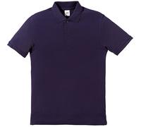 Fruit of the Loom Piqué Unisex-Poloshirt blau S