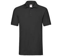 Fruit of the Loom Premium Polo S M L XL XXL 3XL auch Farbsets Schwarz XL