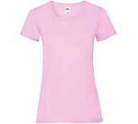Fruit of the Loom ShirtInStyle Lady-Shirt Basic UNI, Farbe rosa, Größe L