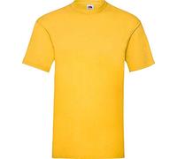 Fruit of the Loom ShirtInStyle T-Shirt Basic T Uni unbedruckt, Farbe Gelb, Größe XL