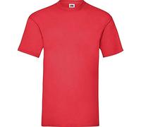 Fruit of the Loom ShirtInStyle T-Shirt Basic T Uni unbedruckt, Farbe Rot, Größe S