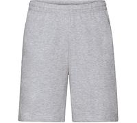 Fruit of the Loom Sweat Unisex-Freizeithose, kurz XXL grau meliert