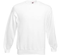 Fruit of the Loom Sweatshirt Schulter Drop, SS9 WHI 3XL, Weiß, SS9 WHI 3XL XXXL