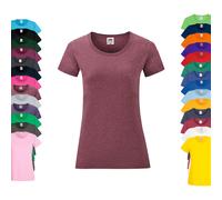 Fruit of the Loom T-shirt für Damen Valueweight T Yellow L