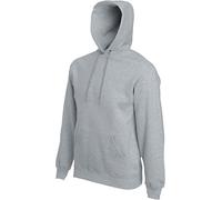 Fruit of The Loom Unisex Kapuzenpullover, alle Größen, 18 Farben M,Grau - Grau meliert