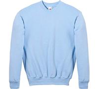 Fruit of the Loom Unisex-Sweatshirt hellblau Größe XXL