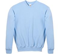 Sweatshirt FRUIT OF THE LOOM Gr. XXL (60/62), blau (hellblau) Herren Sweatshirts (756079-XXL) hellblau