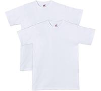 Fruit of the Loom Unisex-T-Shirt im 2er-Pack weiß L