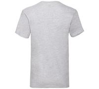 Fruit of the Loom V-Neck T-Shirt 16.1066 Gr. M heather grey