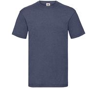 Fruit of the Loom Valueweight T-Shirt Diverse Farbsets S M L XL XXL 3XL 4XL 5XL (3XL, Vintage Heather Navy)