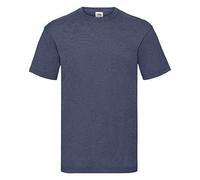Fruit of the Loom Valueweight T-Shirt Diverse Farbsets S M L XL XXL 3XL 4XL 5XL (M, Vintage Heather Navy)