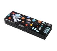 Fruusv Pen Pencil Case, Cartoon Pop-Up Organizer Box, Large-Capacity Pencil Holder, Durable & Portable, (10.24x3.74x1.38in) for School Supplies, Students, Home, Office, Apartment Storage