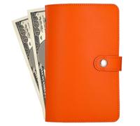 Fruusv Savings Book - 100 Envelope Challenge, Money Budget Tracker with Divider Holder for Expense Planning Use, Cash Saving System Book for Office Travel School Business Home Payment Control