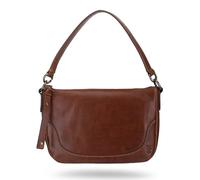 FRYE Damen Melissa Crossbody mit Tragegriff Oben Umhängetasche, Cognac