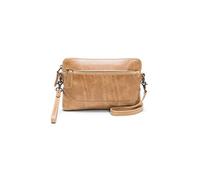 FRYE Damen Melissa Crossbody Wristlet Umhängetasche, beige