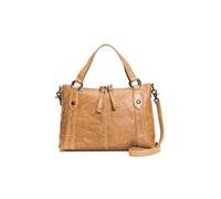 FRYE Damen Melissa Medium Crossbody Umhängetasche, beige
