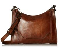 FRYE Damen Melissa Zip Crossbody Umhängetasche, Cognac