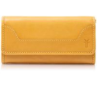 FRYE Melissa Continental Snap Geldbörse aus Leder, gelb, Einheitsgröße, Melissa Geldbörse