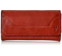 FRYE Melissa Continental Snap Leder Geldbörse, Rot/Ausflug, einfarbig (Getaway Solids), Einheitsgröße