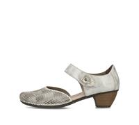 FSK Damen Halbschuhe beige-gold/lightgold - Gr. - 40