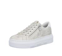 FSK Damen Halbschuhe beige-gold/weiss - Gr. - 40