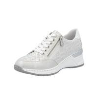 FSK Damen Halbschuhe fog-silver/frost-silver/weiss - Gr. - 42