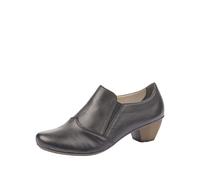 Rieker Hochfrontpumps Damen Leder schwarz, Gr. 36