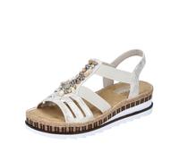 FSK Damen Sandalen beige-gold - Gr. - 40