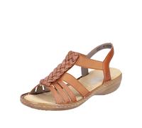 Rieker, Rieker Damen Riemchensandalen, Damen, Braun, Größe EU 40