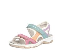 Riemchensandale RIEKER Gr. 39, bunt (multi) Damen Schuhe Sandalen (90682532-39)