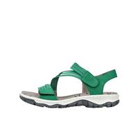 FSK Damen Sandalen smaragd/green-white - Gr. - 37