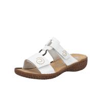 Rieker V69N2 80 Damen Pantolette Weiss Weiss 41