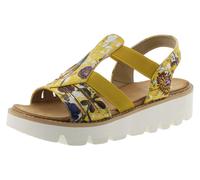 FSK Damen Sandalen yellow-multi - Gr. - 42