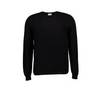FTC Cashmere Pullover Herren Slim Fit Rundhals Cashmere schwarz, 50 (M)