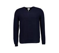 FTC Cashmere Pullover Herren Slim Fit V-Ausschnitt Cashmere blau, 48 (S)